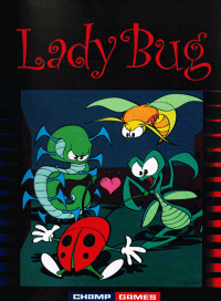 Lady Bug Arcade Atari 2600 US box art